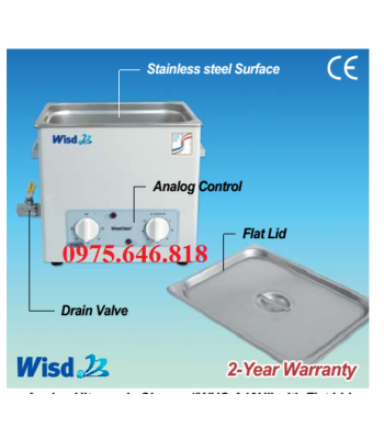 Bể rửa siêu âm 1.8 lít Daihan WUC-A02H