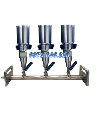 BỘ LỌC VI SINH 3 NHÁNH, CHẤT LIỆU INOX