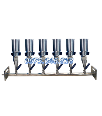 BỘ LỌC VI SINH 6 NHÁNH, CHẤT LIỆU INOX