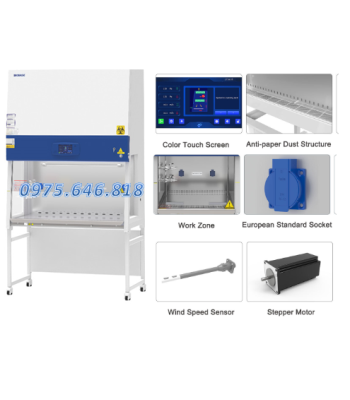 Tủ an toàn sinh học cấp 2, đạt tiêu chuẩn EN