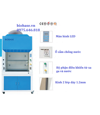 Tủ hút khí độc 1,2m Biobase FH1200(A)